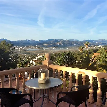 With 5 In Javea, With Wonderful Mountain View, Private Poo * Javea
