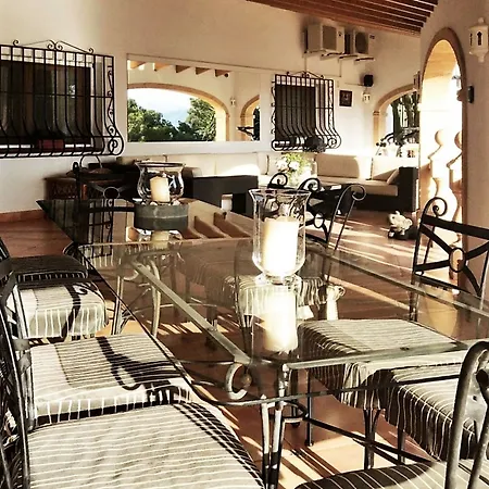 With 5 In Javea, With Wonderful Mountain View, Private Poo * Javea
